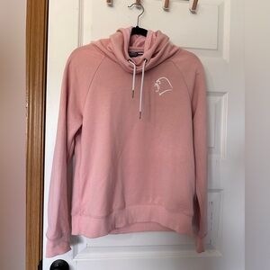 Ape Athletics Light Pink Cowl Neck Sweatshirt Size M